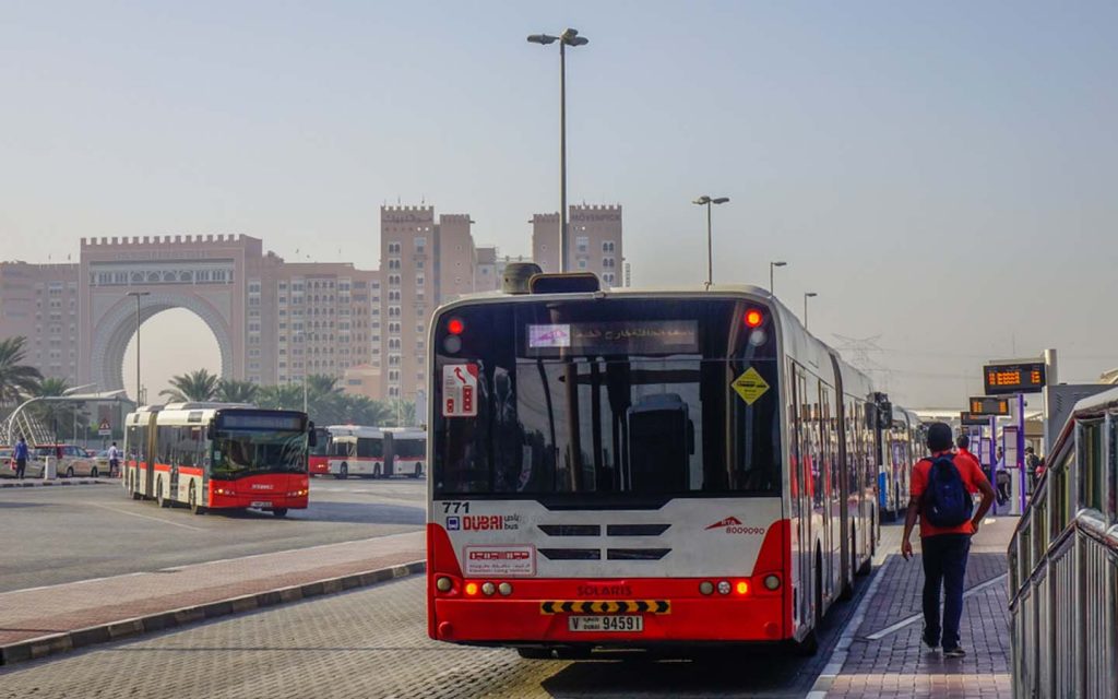 D03 RTA Bus Timings - Dubai Mall Metro Landside to Dubai Design District and Back
